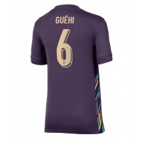 Anglicko Marc Guehi #6 Vonkajší Ženy futbalový dres ME 2024 Krátky Rukáv